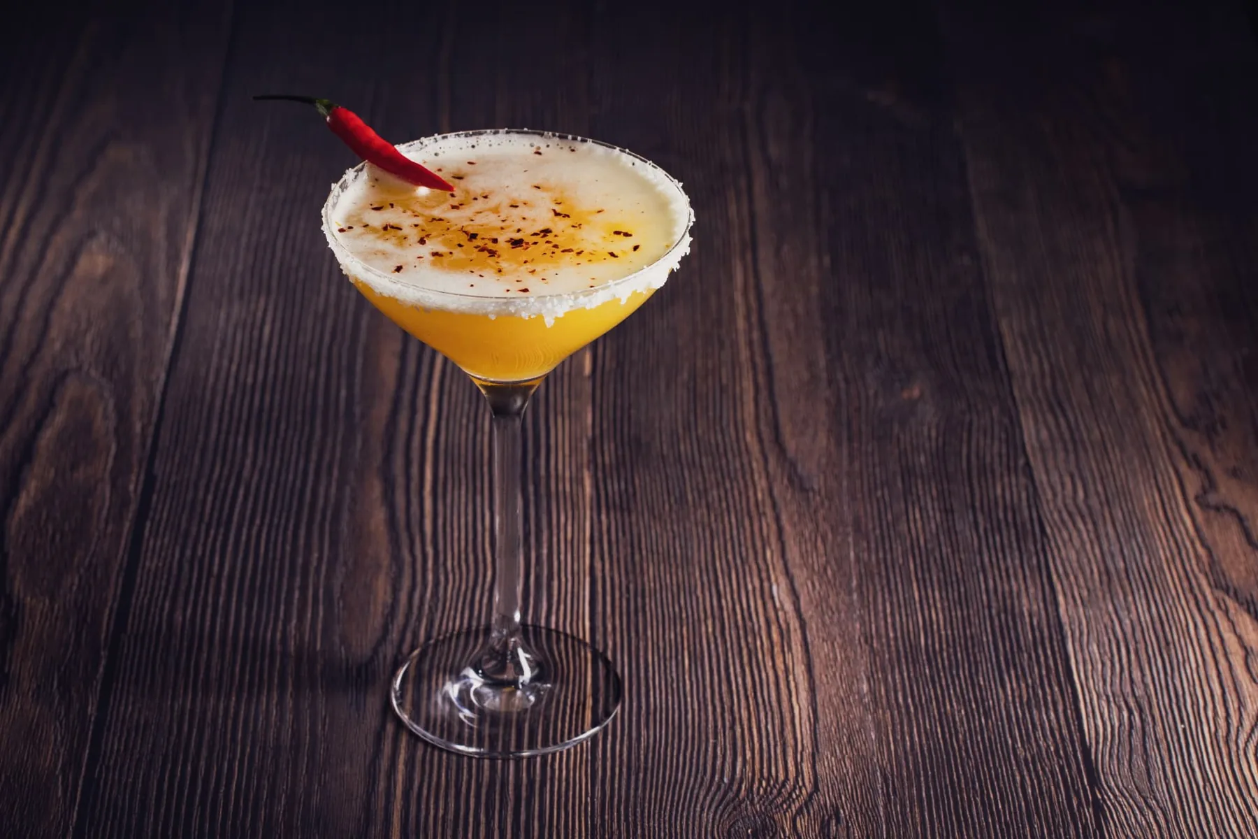 Smoky Rum Rita cocktail